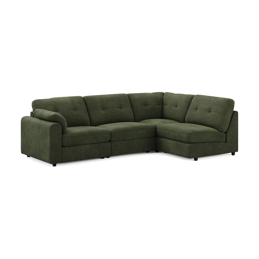 Marley 4 Seat Right Hand Modular Corner Sofa in Lila Pine Fabric - Group 5 1