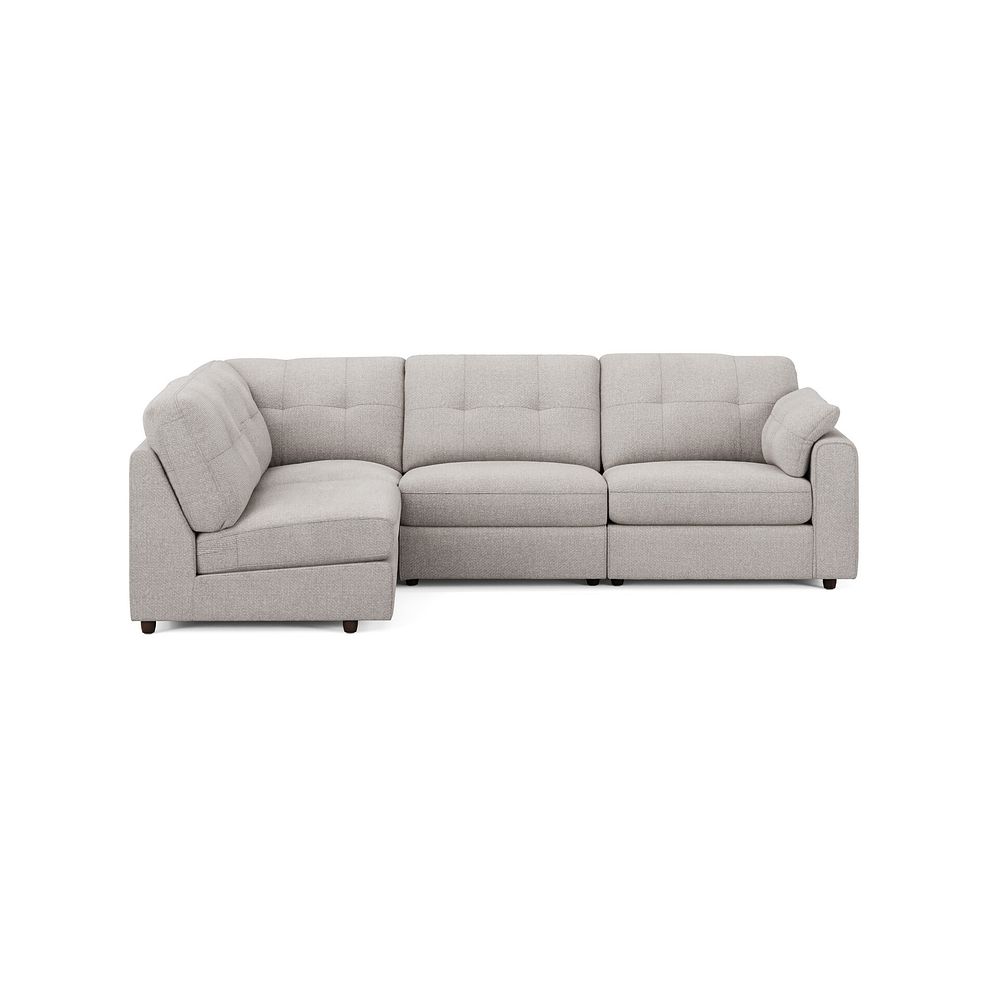 Marley 4 Seat Right Hand Modular Corner Sofa in Lila Stone Fabric - Group 5 4