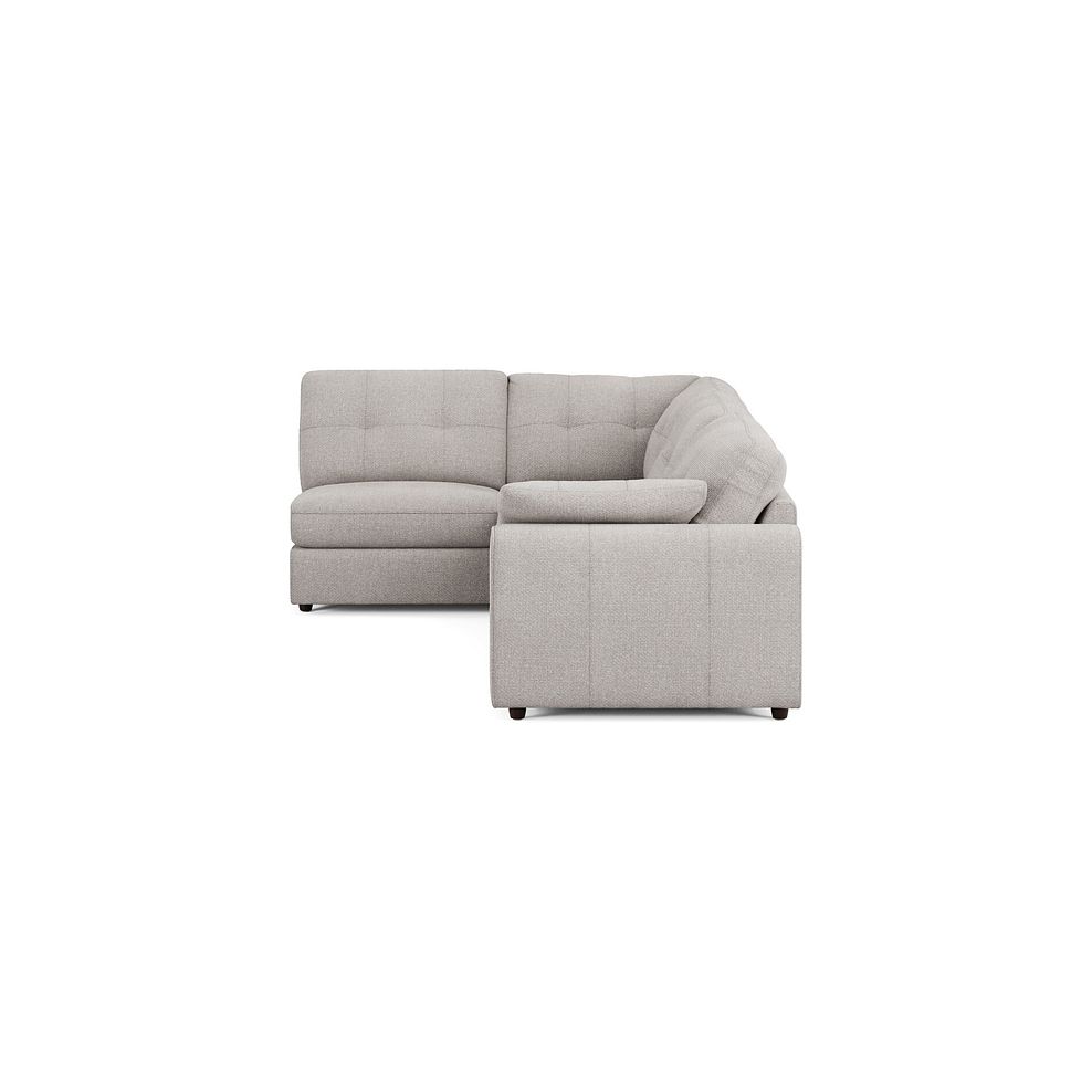 Marley 4 Seat Right Hand Modular Corner Sofa in Lila Stone Fabric - Group 5 5