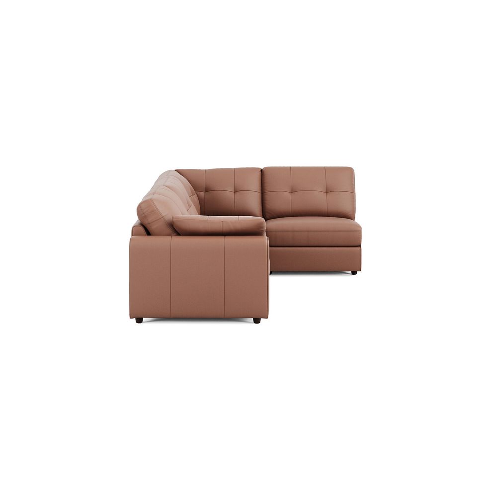 Marley 4 Seat Right Hand Modular Corner Sofa in Oslo Mocha Mouse Leather - Group 5 4