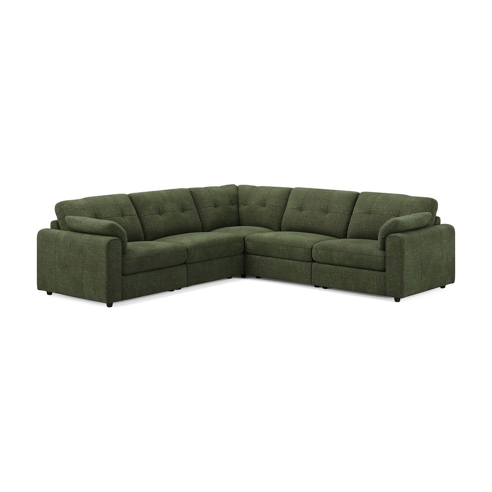 Marley 5 Seat Modular Corner Sofa in Lila Pine Fabric - Group 3 3