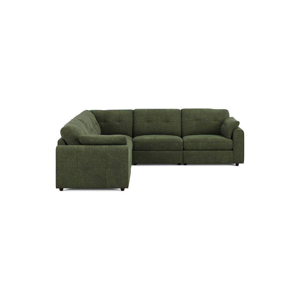 Marley 5 Seat Modular Corner Sofa in Lila Pine Fabric - Group 3 4