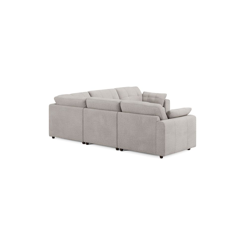 Marley 5 Seat Modular Corner Sofa in Lila Stone Fabric - Group 3 2