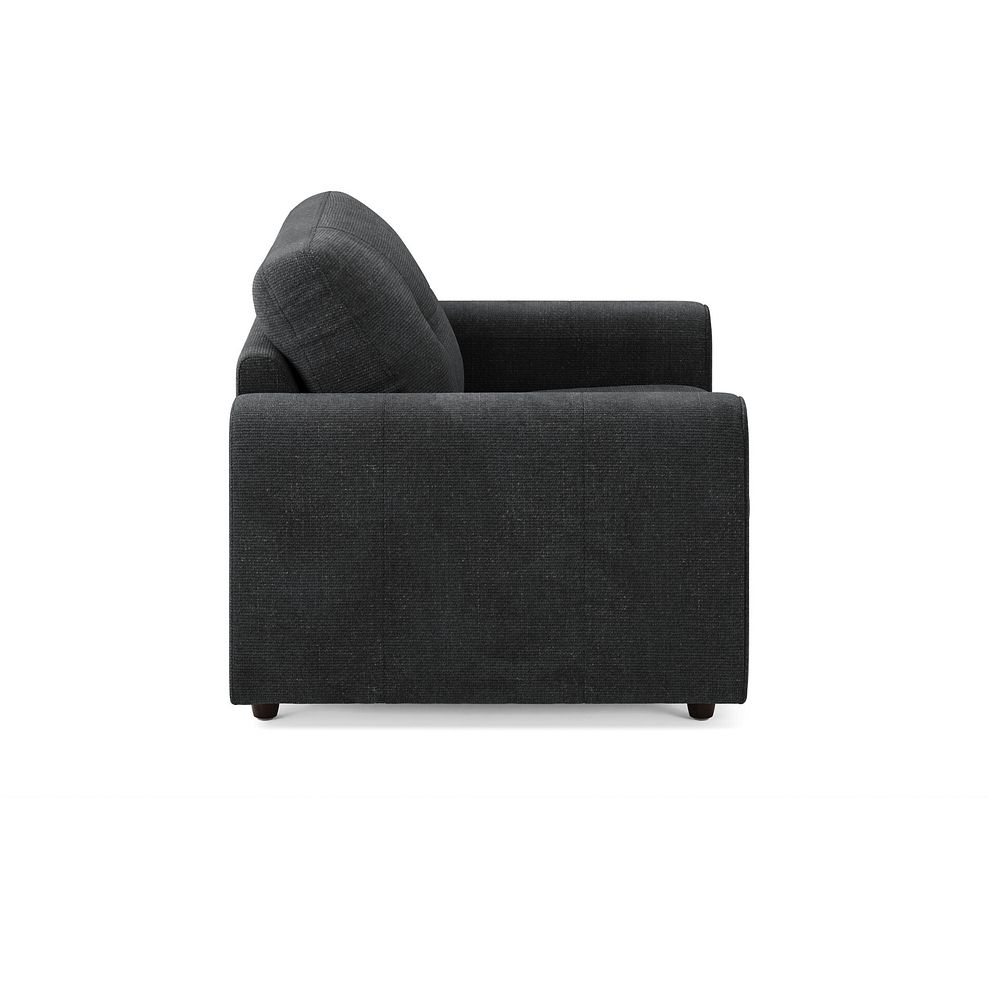Marley Armchair in  Lila Charcoal Fabric 4