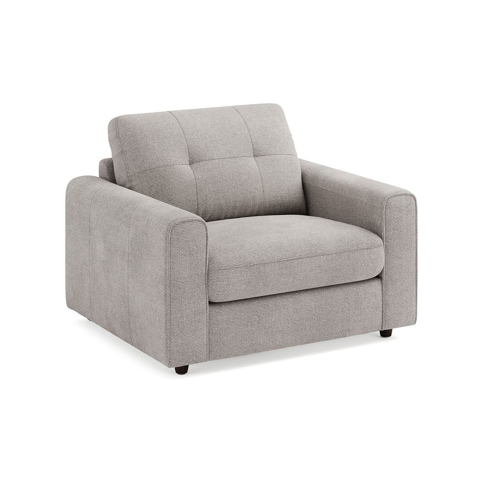 Marley Armchair in  Lila Stone Fabric 1