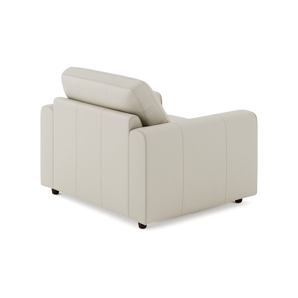 Marley Armchair in  Oslo Bone China Leather 2