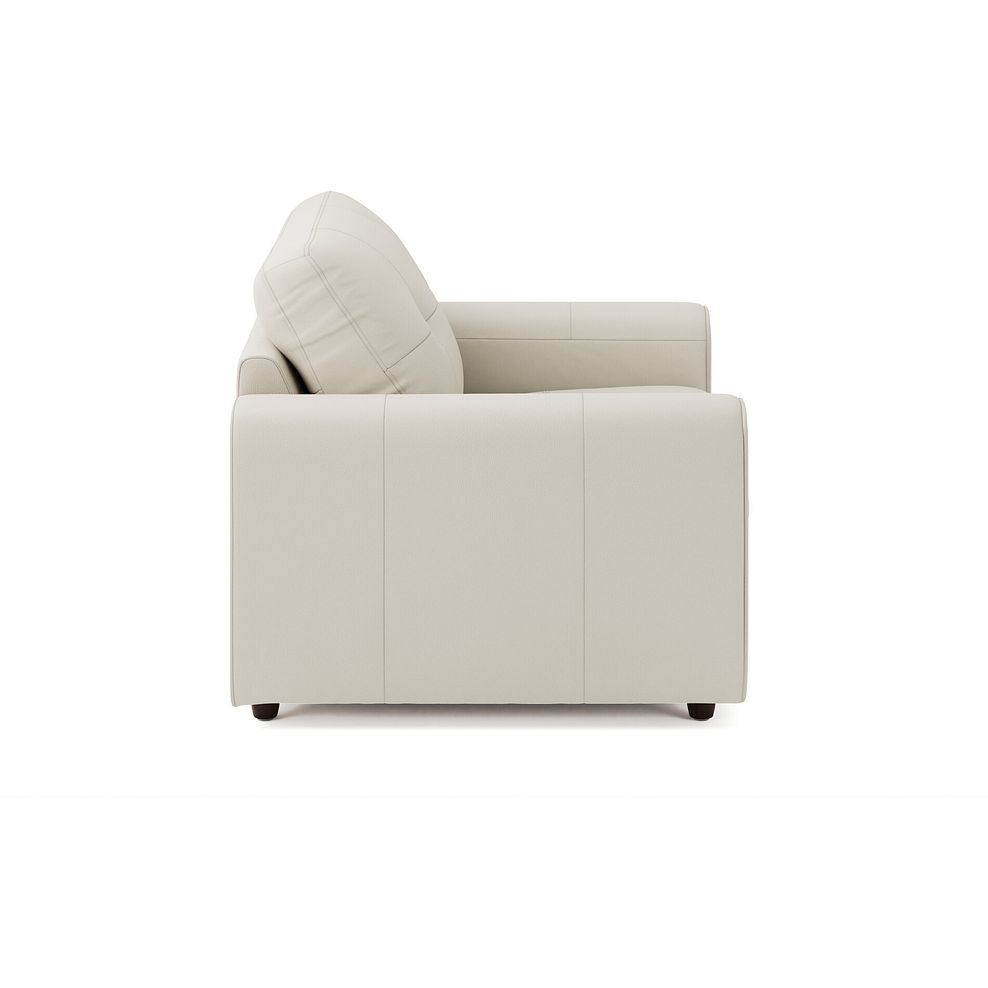 Marley Armchair in  Oslo Bone China Leather 4