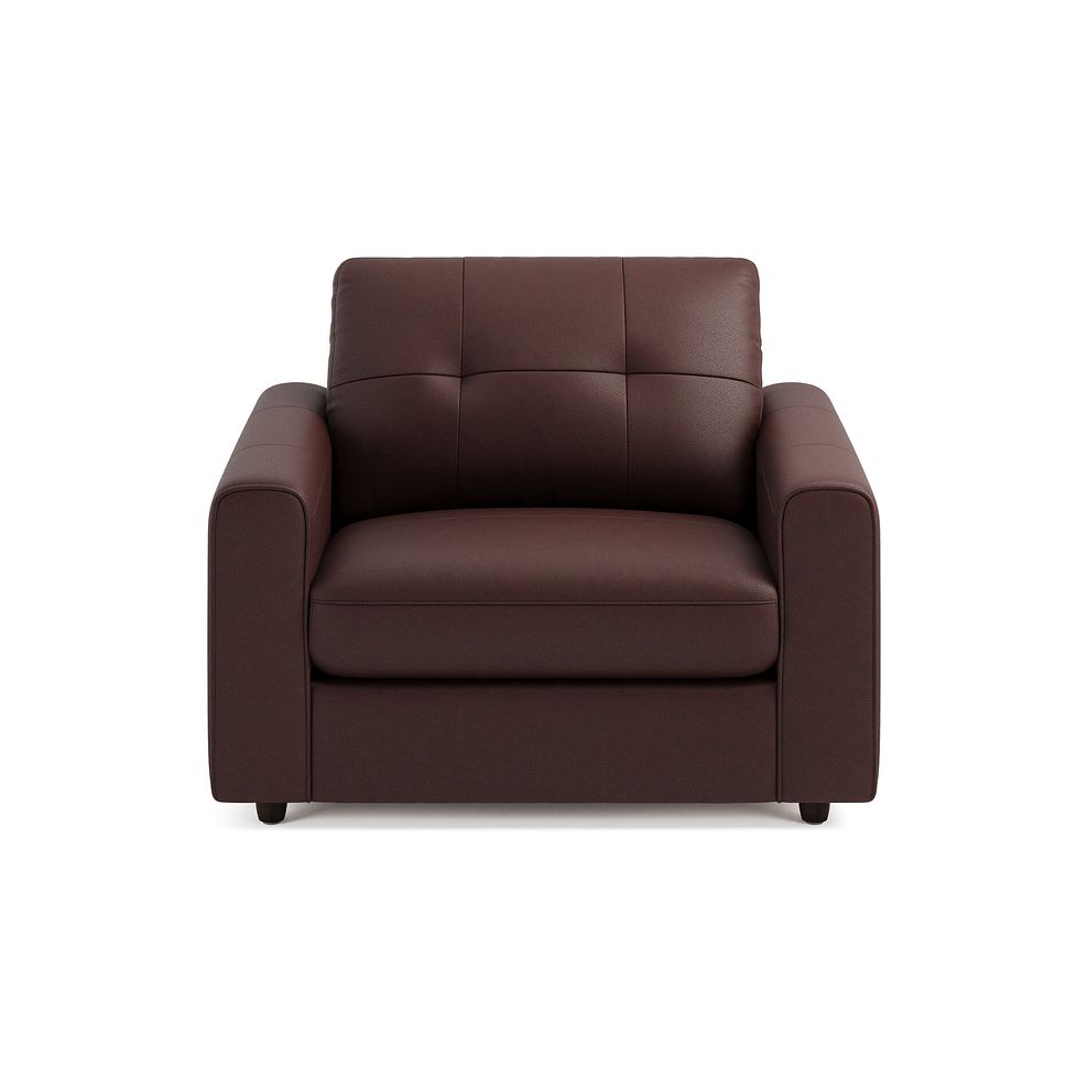 Marley Armchair in  Oslo Chestnut Leather 3