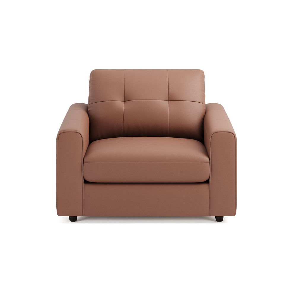 Marley Armchair in  Oslo Mocha Mouse Leather 3