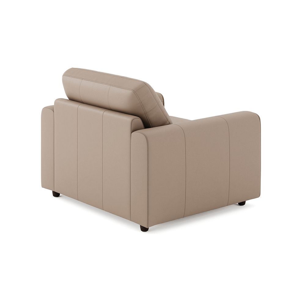 Marley Armchair in  Oslo Mushroom Leather 2