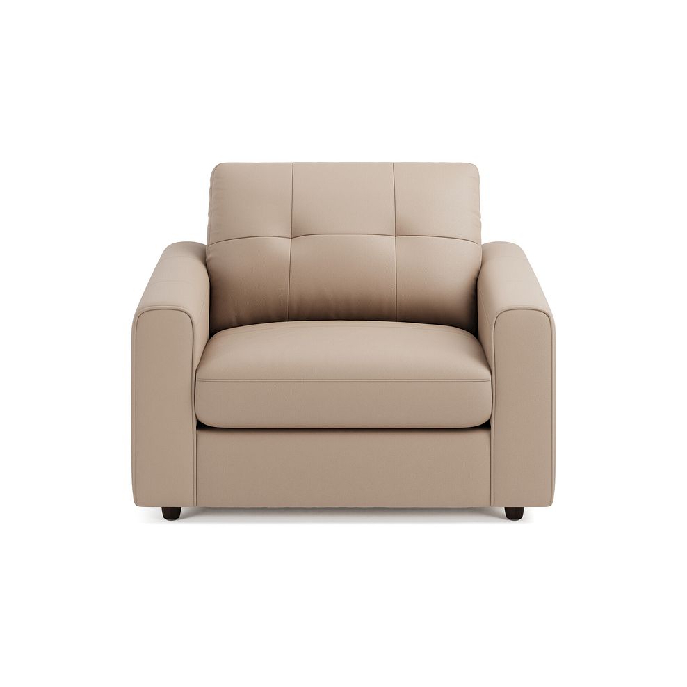 Marley Armchair in  Oslo Mushroom Leather 3