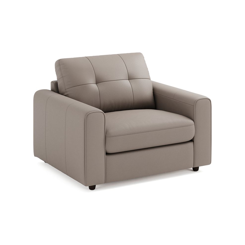 Marley Armchair in  Oslo Oyster Leather 1