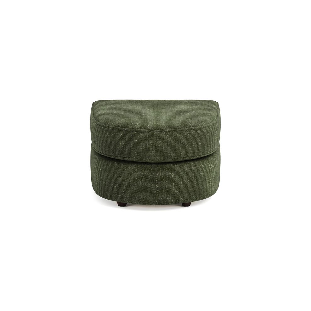 Marley Half Moon Footstool in  Lila Pine Fabric 3