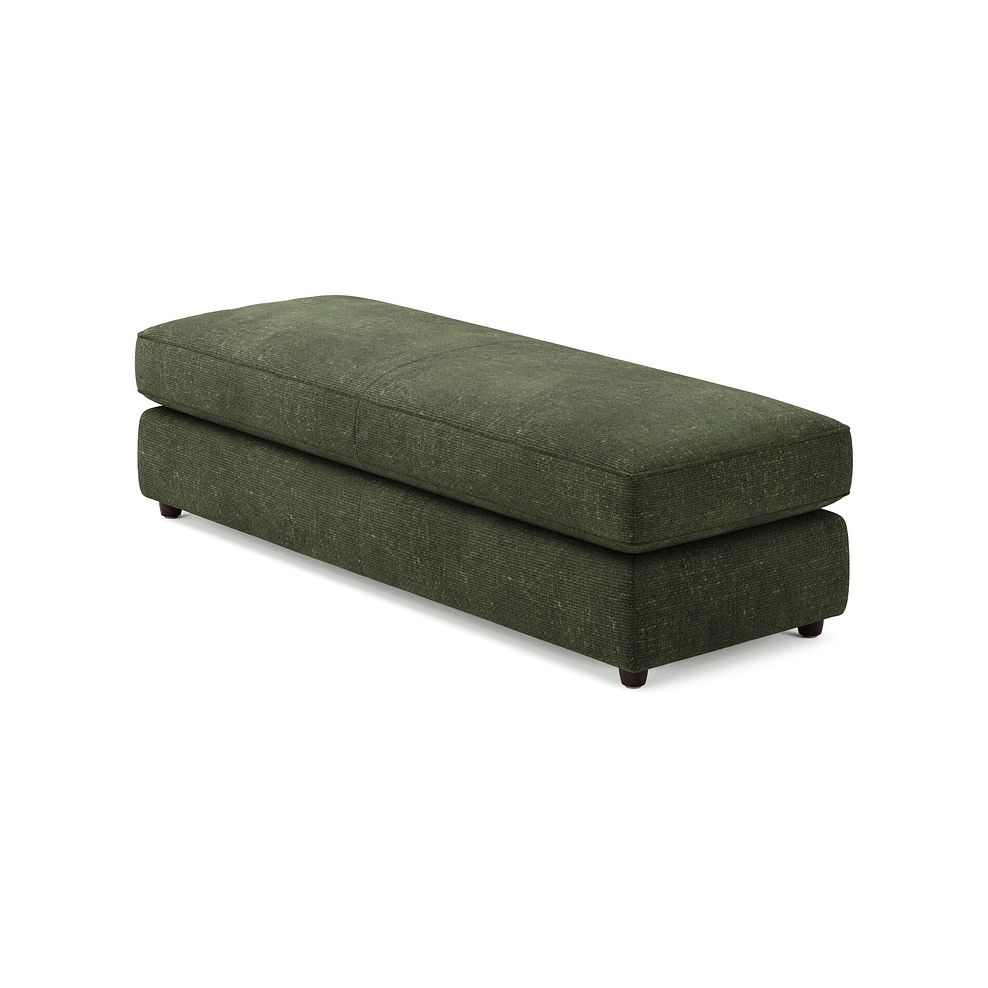 Marley Large Fender Footstool in  Lila Pine Fabric 2