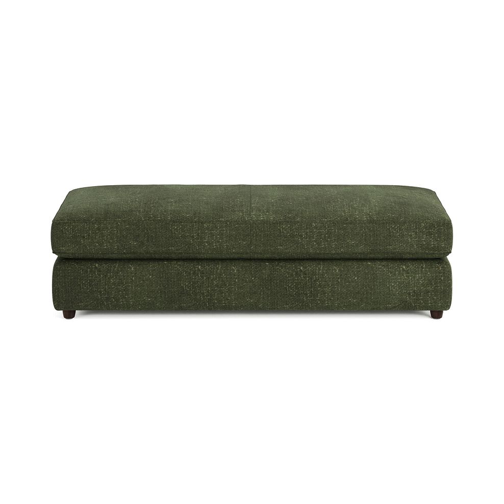Marley Large Fender Footstool in  Lila Pine Fabric 3
