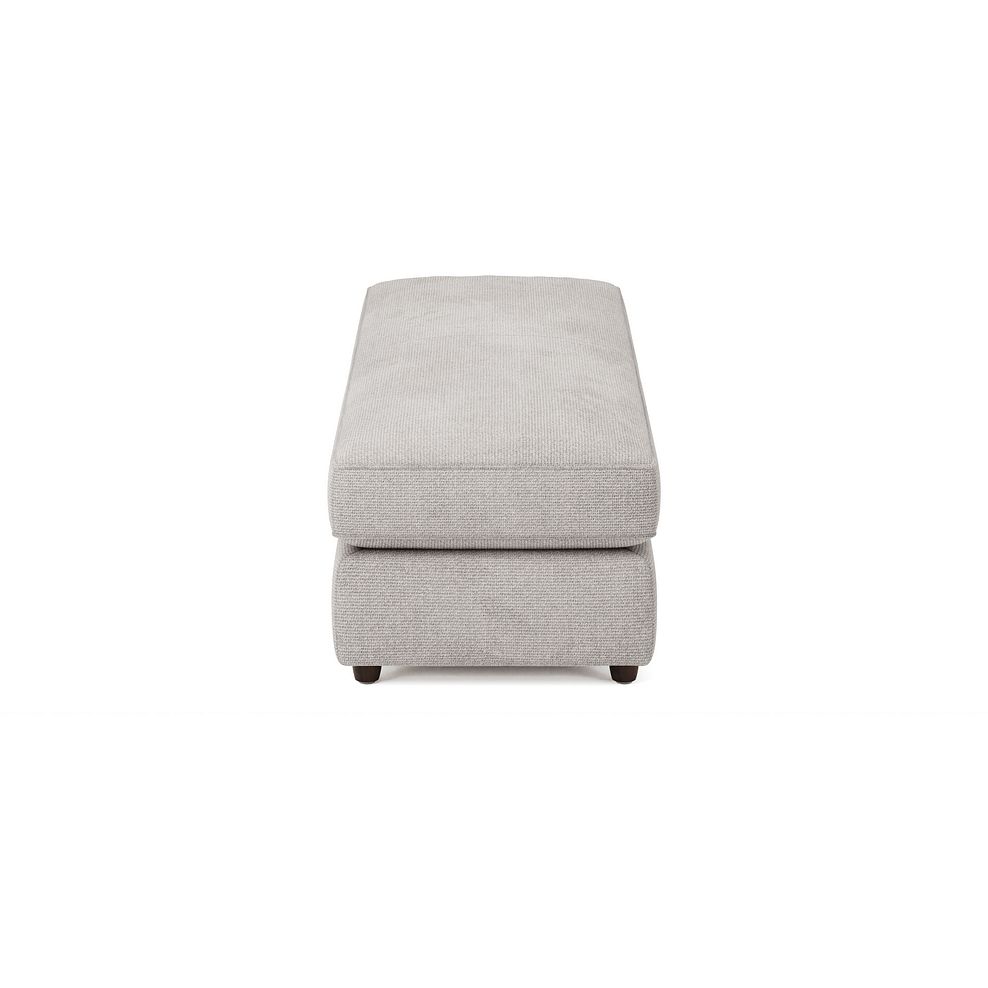 Marley Large Fender Footstool in  Lila Stone Fabric 4