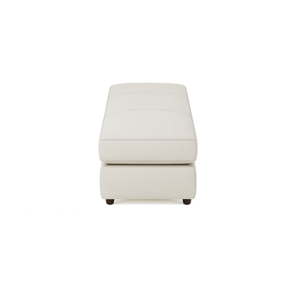 Marley Large Fender Footstool in  Oslo Bone China Leather 4