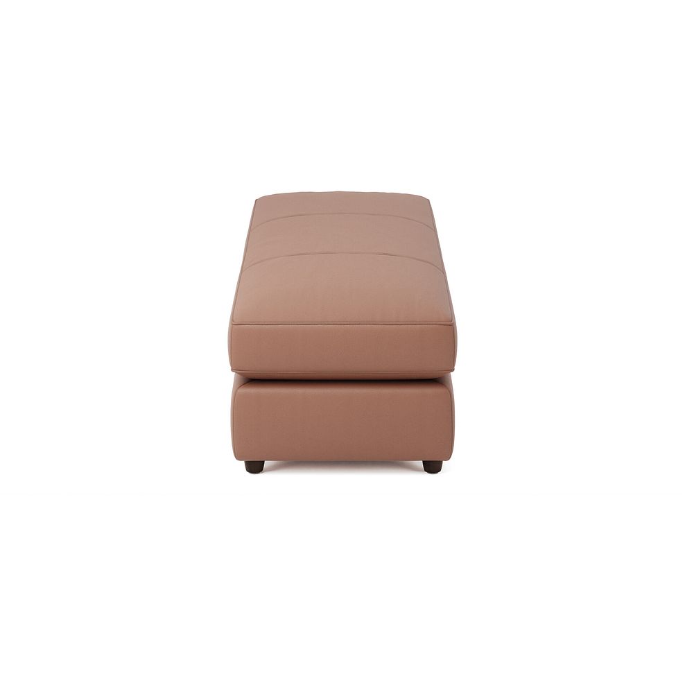 Marley Large Fender Footstool in  Oslo Mocha Mouse Leather 4