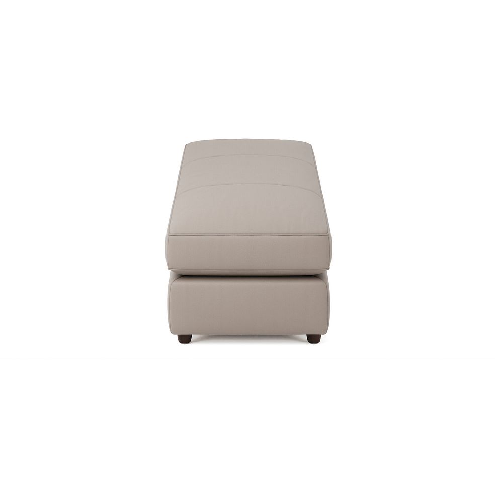 Marley Large Fender Footstool in  Oslo Oyster Leather 4