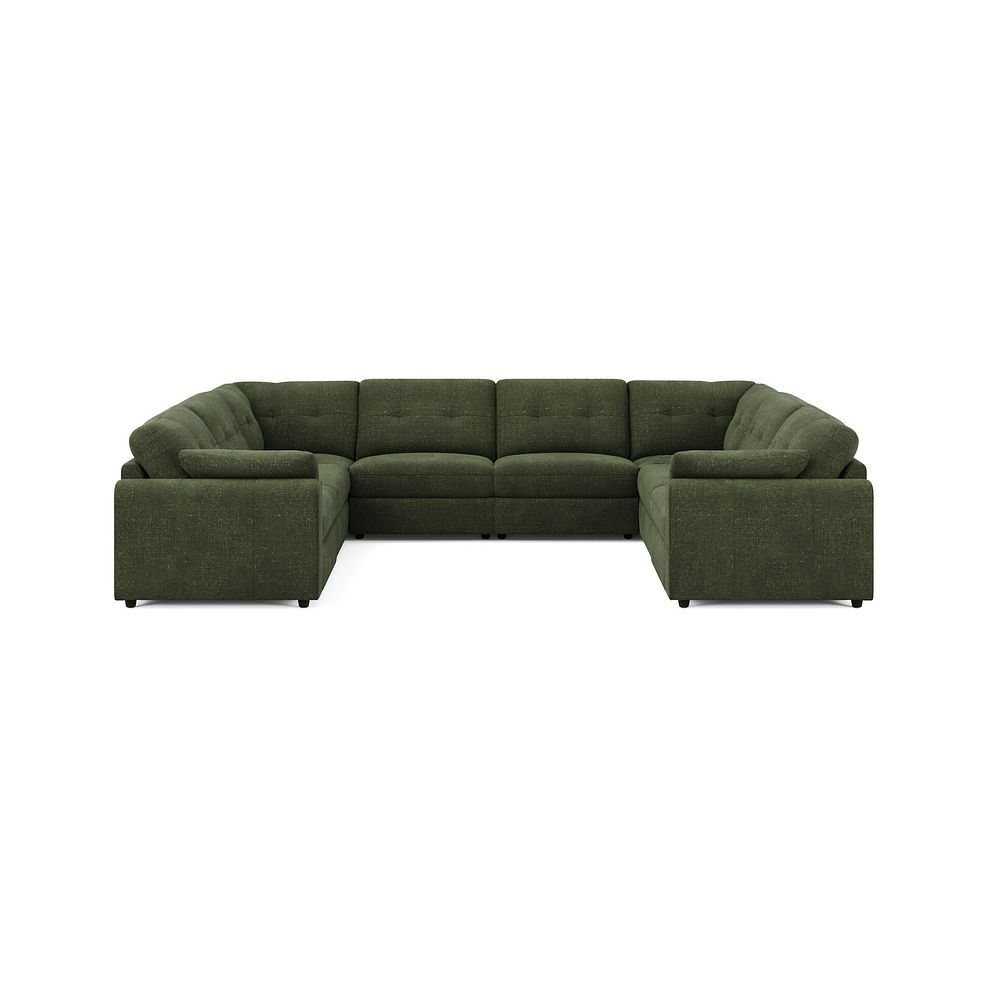 Marley Large U-Shape Modular Corner Sofa in Lila Pine Fabric - Group 11 3