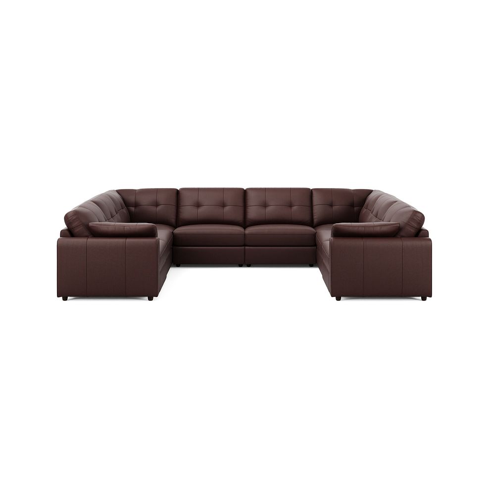 Marley Large U-Shape Modular Corner Sofa in Oslo Chestnut Leather - Group 11 2