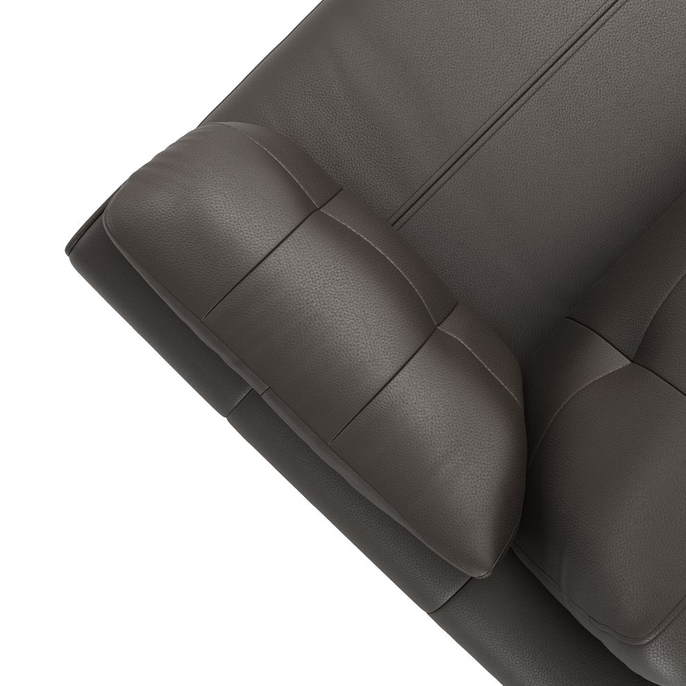 Marley Large U-Shape Modular Corner Sofa in Oslo Storm Leather - Group 11 9