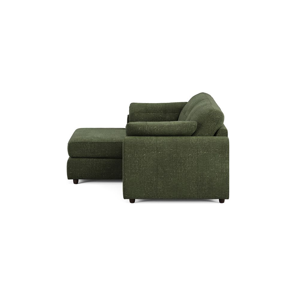 Marley Modular 2 Seater Left Hand Compact Chaise Sofa in Lila Pine Fabric - Group 12 4