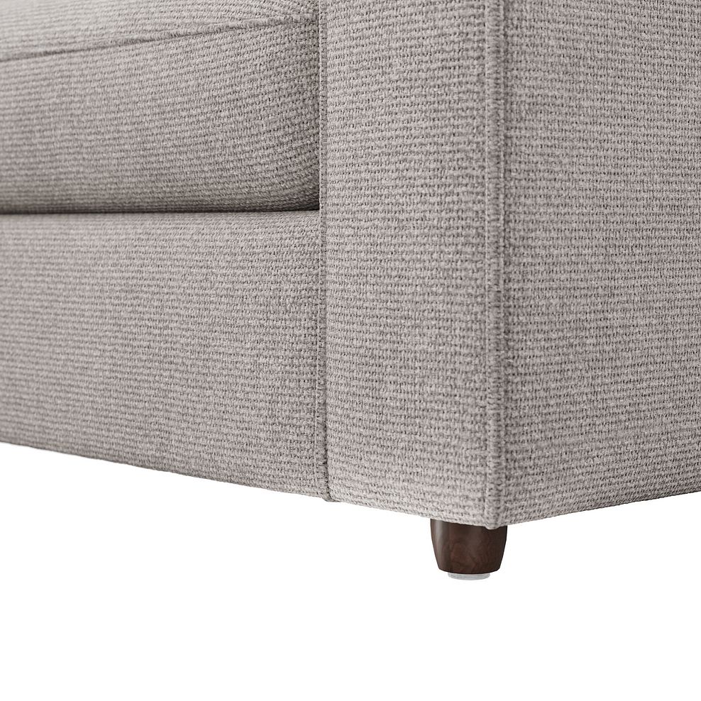 Marley Modular 2 Seater Left Hand Compact Chaise Sofa in  Lila Stone Fabric - Group 12 7