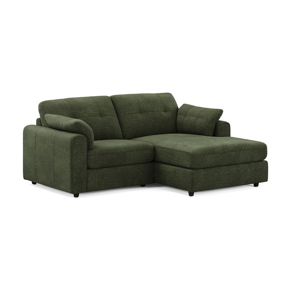 Marley Modular 2 Seater Right Hand Compact Chaise Sofa in Lila Pine Fabric - Group 13 1