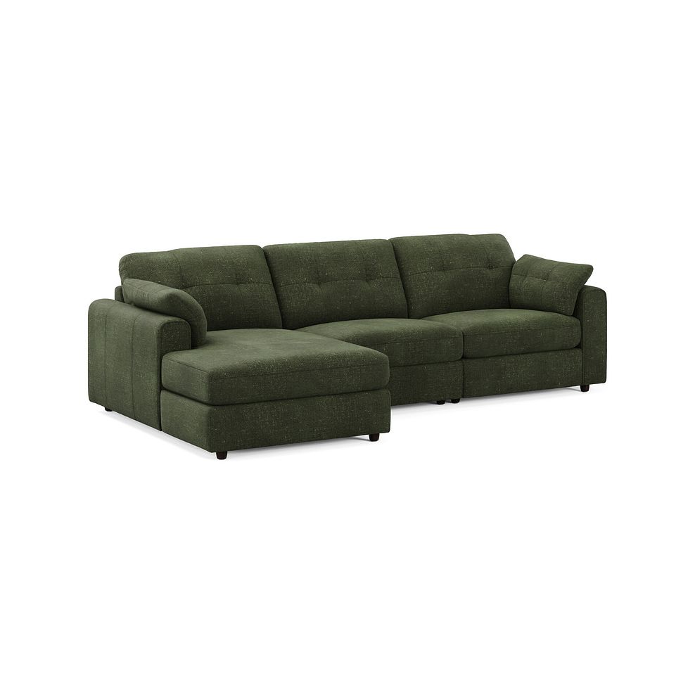 Marley Modular 3 Seater Left Hand Chaise Sofa in Lila Pine Fabric - Group 14 1