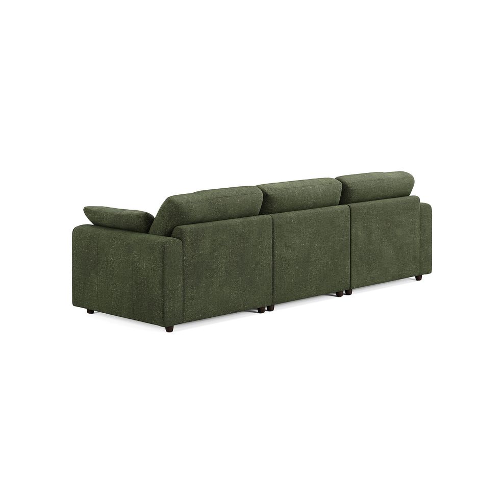 Marley Modular 3 Seater Left Hand Chaise Sofa in Lila Pine Fabric - Group 14 2