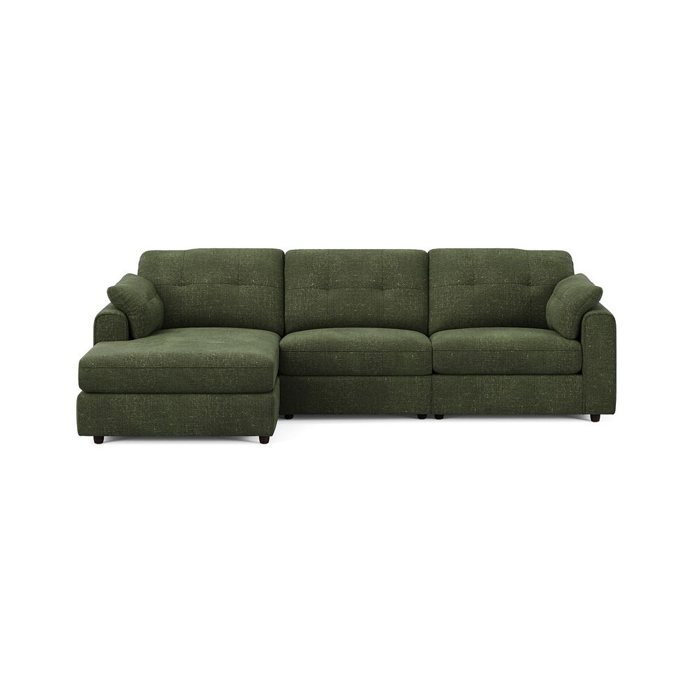 Marley Modular 3 Seater Left Hand Chaise Sofa in Lila Pine Fabric - Group 14 3