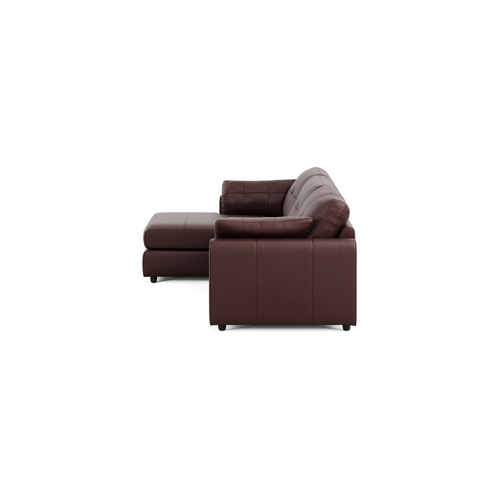 Marley Modular 3 Seater Left Hand Chaise Sofa in Oslo Chestnut Leather - Group 14 4