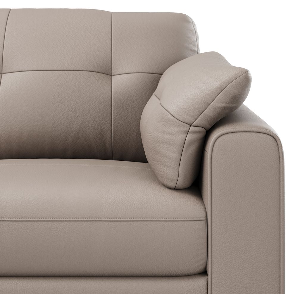 Marley Modular 3 Seater Left Hand Chaise Sofa in Oslo Oyster Leather - Group 14 7