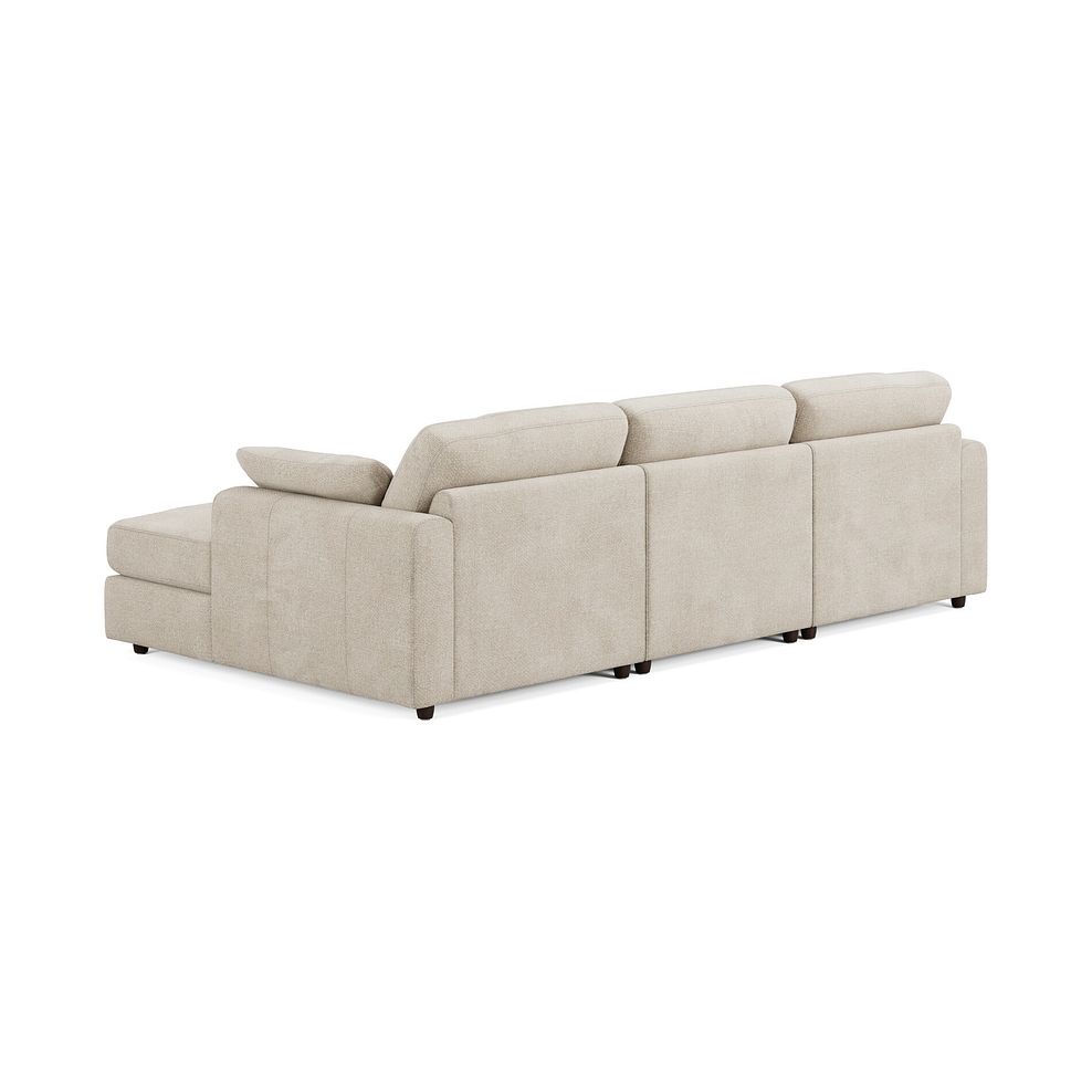 Marley Modular 3 Seater Right Hand Chaise Sofa in Lila Natural Fabric - Group 15 2