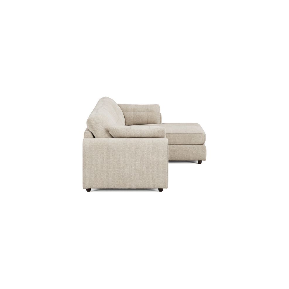 Marley Modular 3 Seater Right Hand Chaise Sofa in Lila Natural Fabric - Group 15 4