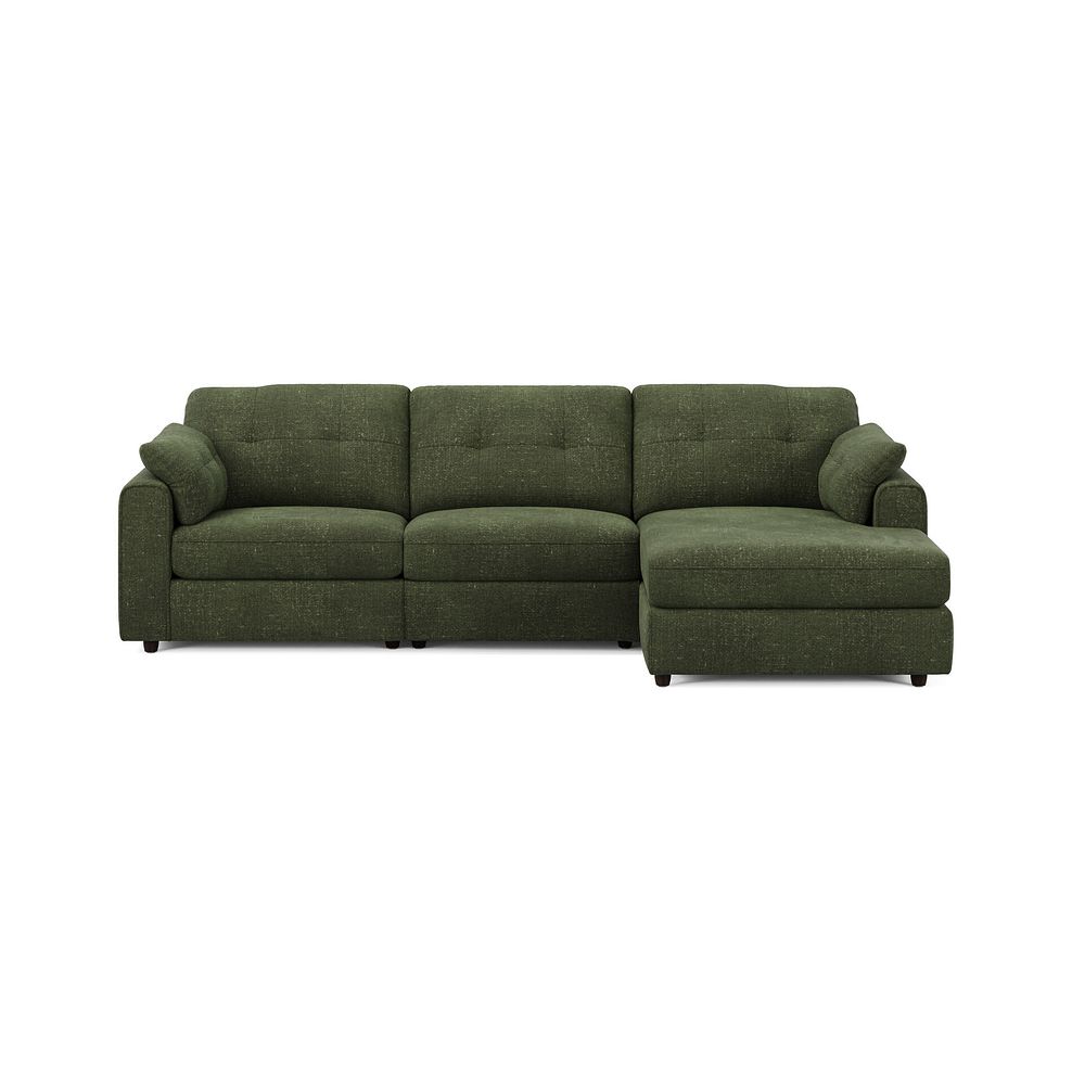 Marley Modular 3 Seater Right Hand Chaise Sofa in Lila Pine Fabric - Group 15 3