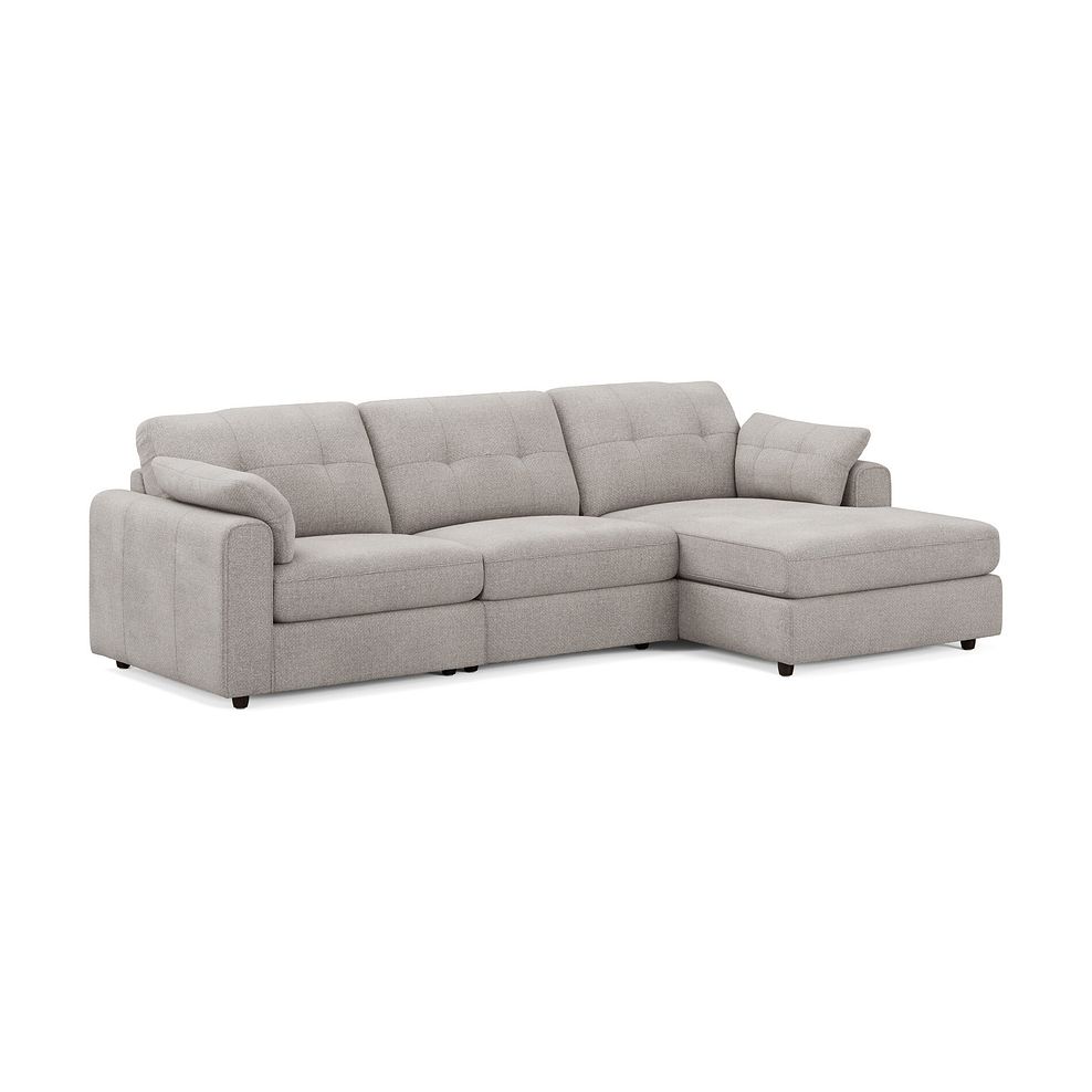 Marley Modular 3 Seater Right Hand Chaise Sofa in  Lila Stone Fabric- Group 15 1