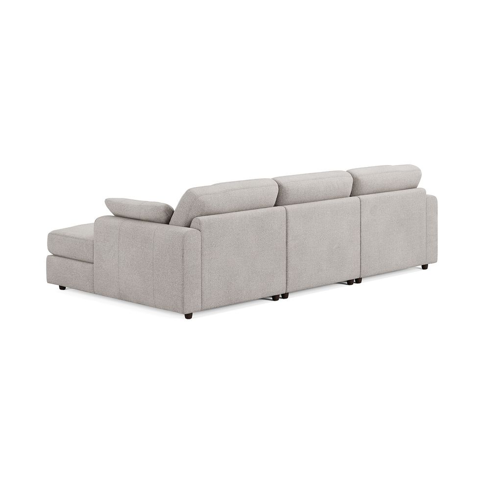 Marley Modular 3 Seater Right Hand Chaise Sofa in  Lila Stone Fabric- Group 15 2
