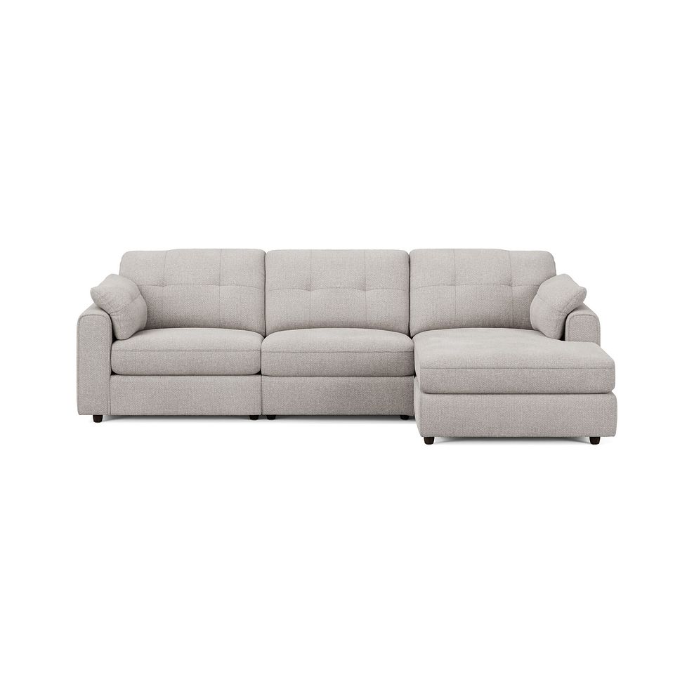 Marley Modular 3 Seater Right Hand Chaise Sofa in  Lila Stone Fabric- Group 15 3