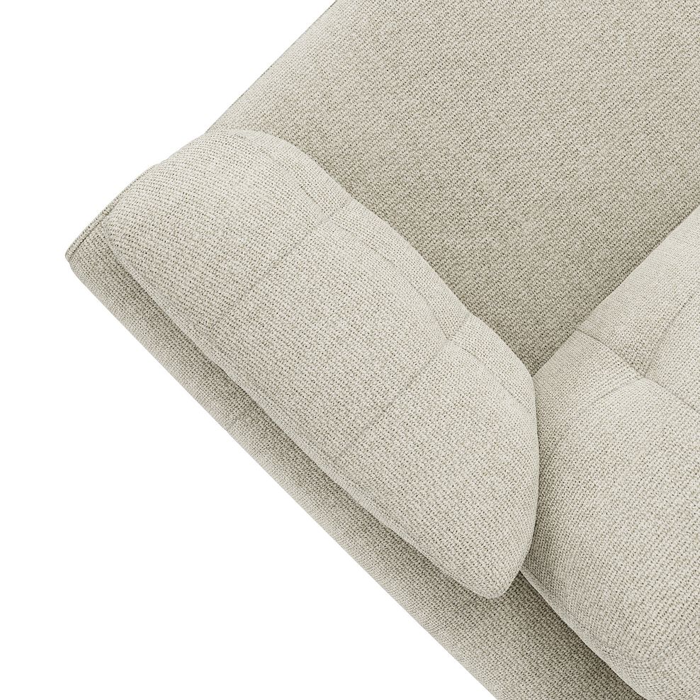Marley Modular 3 Seater U-Shape Chaise Sofa in Lila Ivory Fabric - Group 16 9