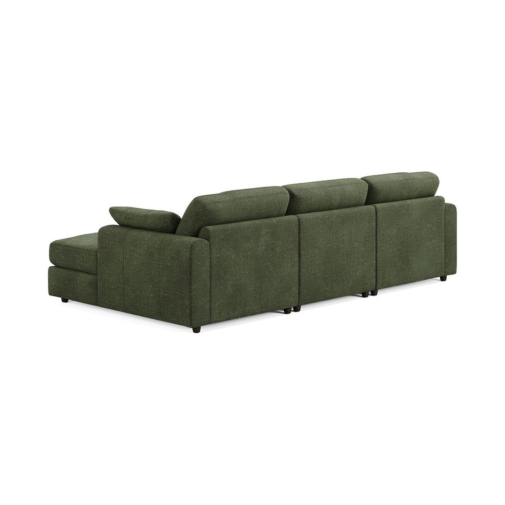 Marley Modular 3 Seater U-Shape Chaise Sofa in Lila Pine Fabric - Group 16 2