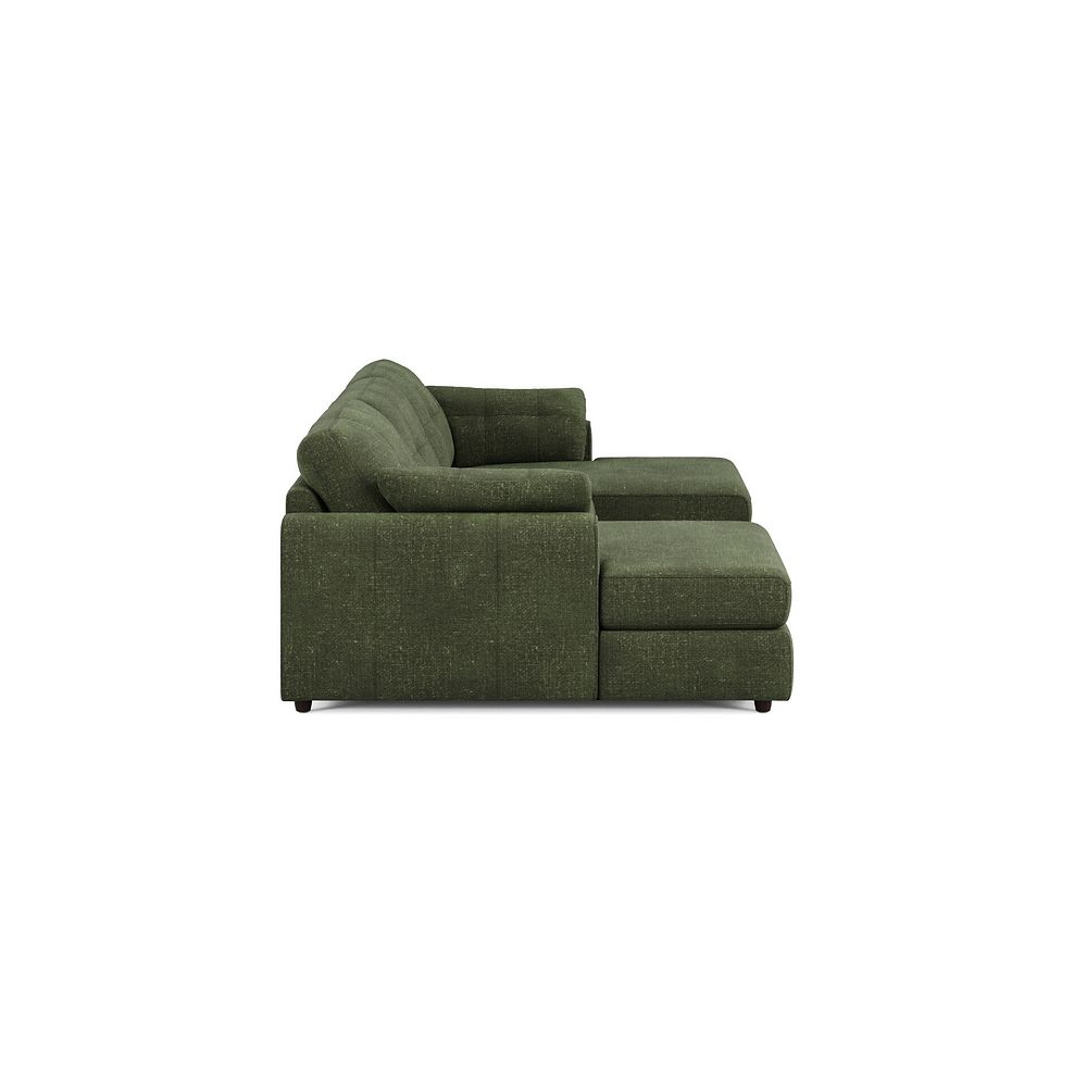 Marley Modular 3 Seater U-Shape Chaise Sofa in Lila Pine Fabric - Group 16 4