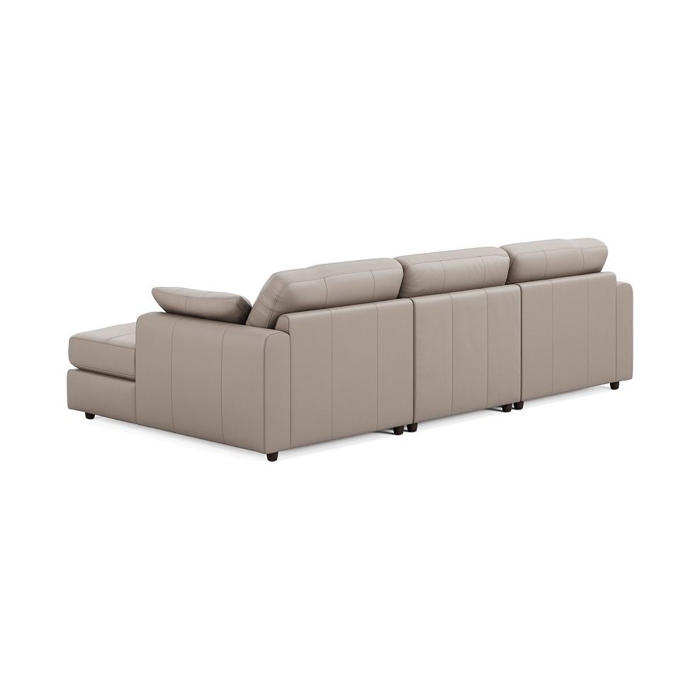 Marley Modular 3 Seater U-Shape Chaise Sofa in Oslo Oyster Leather - Group 16 2