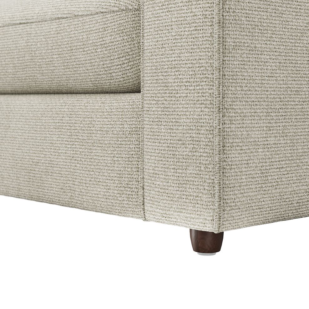 Marley Modular 4 Seater U-Shape Chaise Sofa in Lila Ivory Fabric - Group 17 6