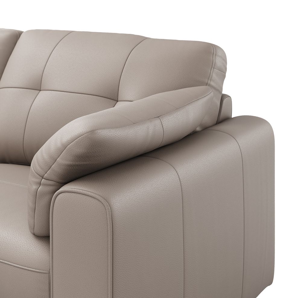 Marley Modular 4 Seater U-Shape Chaise Sofa in Oslo Oyster Leather - Group 17 5