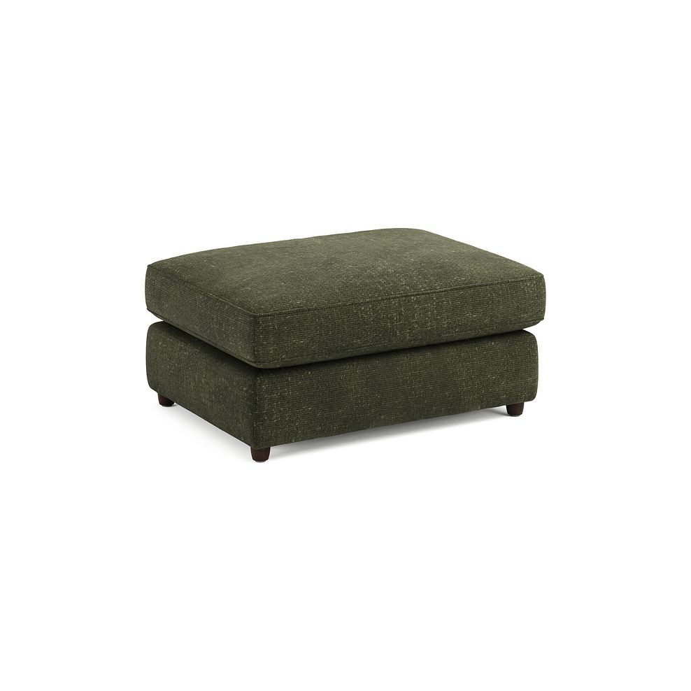 Marley Small Fender Footstool in  Lila Pine Fabric 1
