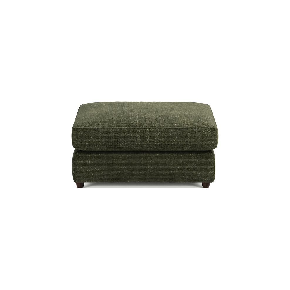 Marley Small Fender Footstool in  Lila Pine Fabric 3