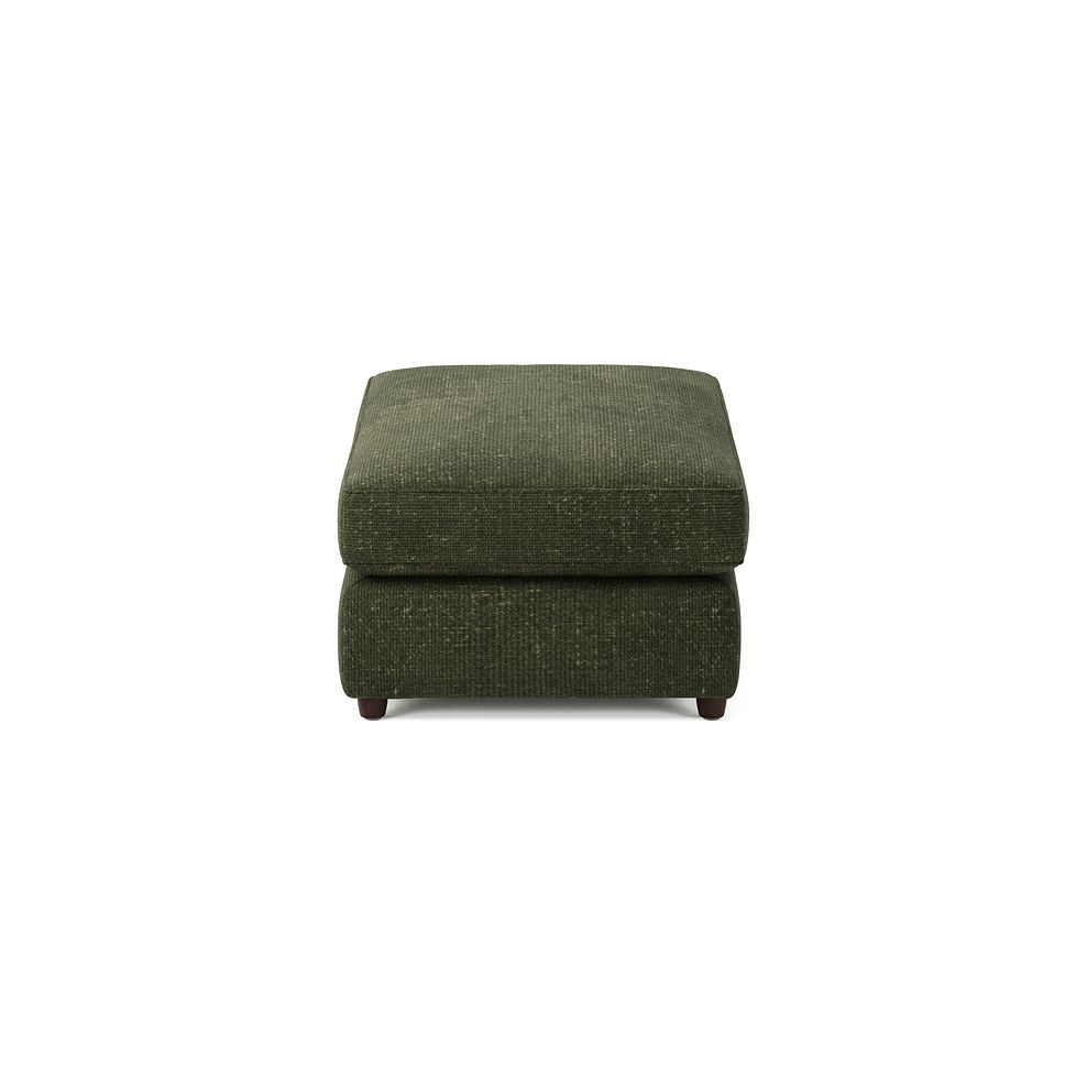 Marley Small Fender Footstool in  Lila Pine Fabric 4