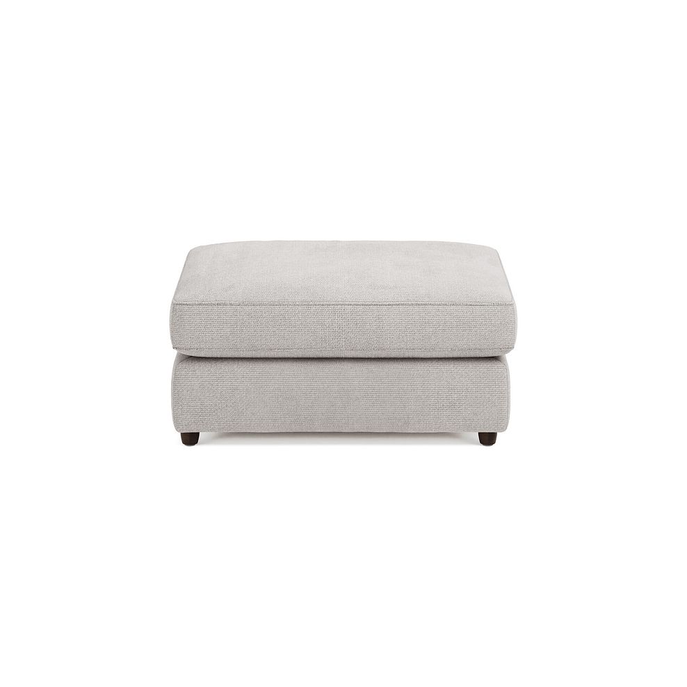 Marley Small Fender Footstool in  Lila Stone Fabric 3
